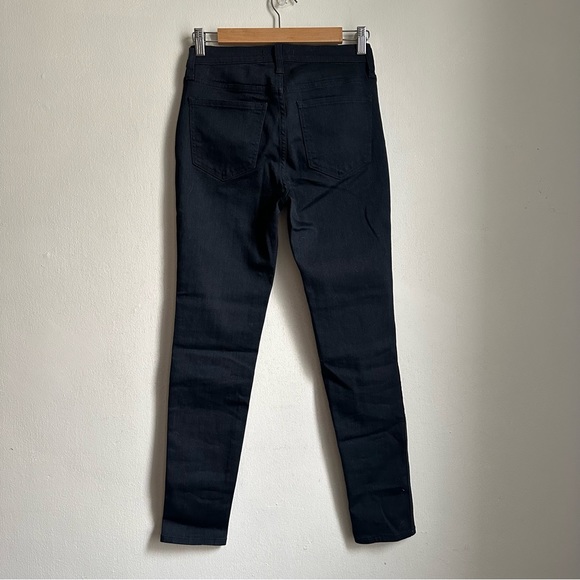 NWT Madewell nm180 9" Mid-Rise Roadtripper Skinny Jeans in black size 26 - Picture 6 of 9